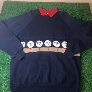 Vintage Golf Sweatshirt Crewneck Size XL